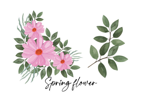 Capture Spring's Elegance with Hand-Painted Floral Art