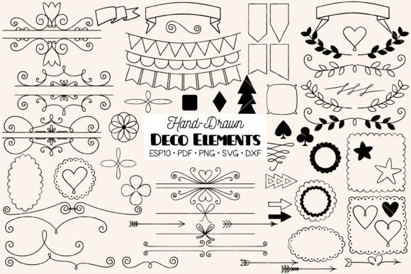 Enhancing Your Projects with Hand Drawn Decorative Elements