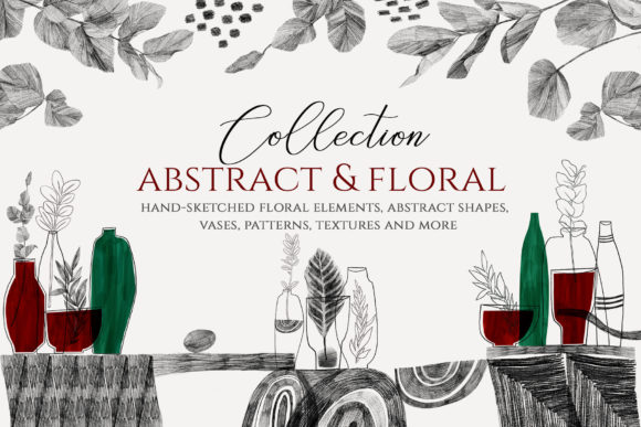 Fashion Designs: A Creative Toolkit for Abstract & Floral Art
