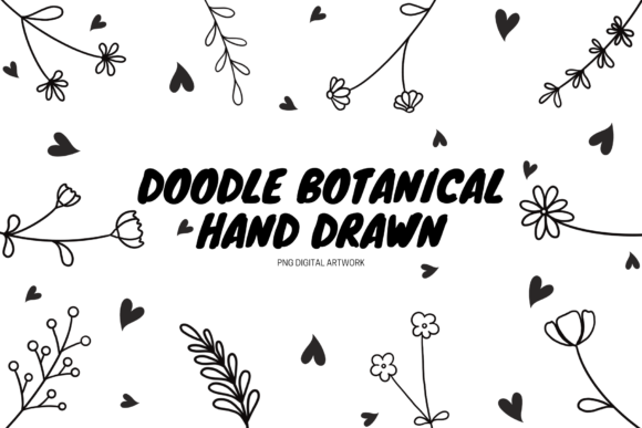 Unlocking Creativity with the Doodle Flower Digital Clipart Collection