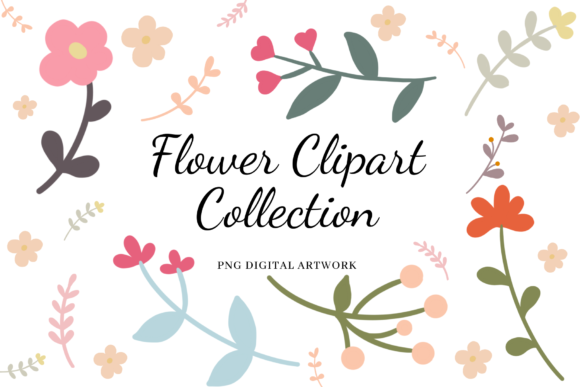 Your Creative Toolkit: The Versatility of a Flower Clipart Collection